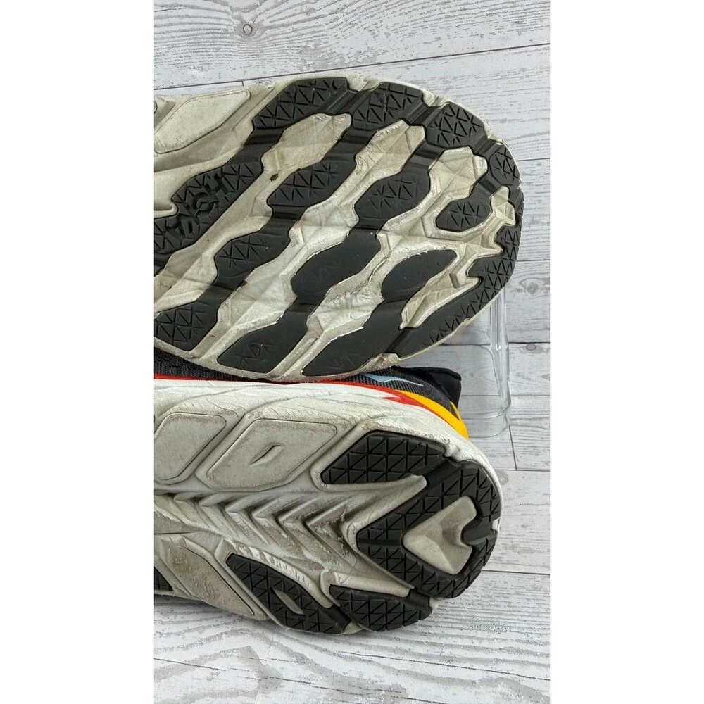 Hoka One One Clifton 8 1121374 Gray US 12 2E Men's Sneakers Running Shoes #922